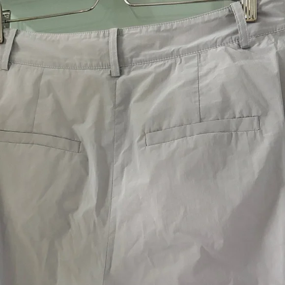 Tibi Crispy Nylon Stella Pleated Cargo Pants - Picture 7 of 16